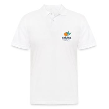 Surf tour Teahupoo Tahiti - Polo Homme - blanc - Devant - Kai (181cm)