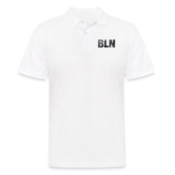 Berlin BLN 030 S-Bahn Gift - Men's Polo Shirt - white - Front - Kai (181cm)