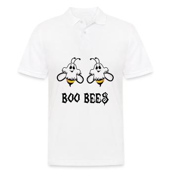Boo Bees Funny Halloween Bee Lovers Sarcastic - Men's Polo Shirt - white - Front - Kai (181cm)