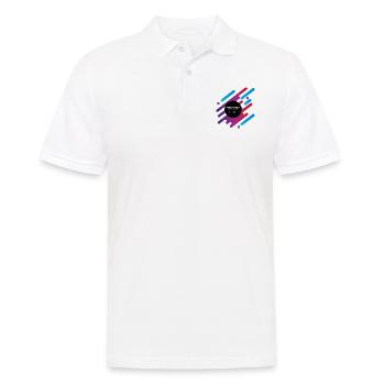 Quand rien ne va aller à droite à gauche - Polo Homme - blanc - Devant - Kai (181cm)