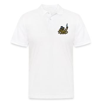 Pirate Otkopus 3 - Men's Polo Shirt - white - Front - Kai (181cm)