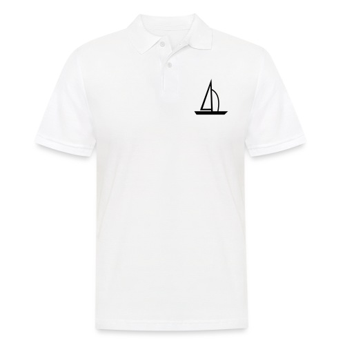 Segelboot - Männer Poloshirt