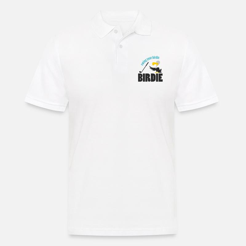 golfing - Männer Poloshirt - Weiß