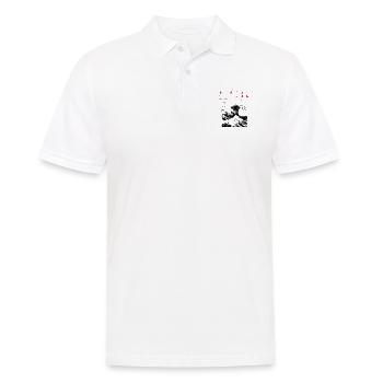 Japan - Männer Poloshirt - Weiß - Vorne - Kai (181cm)
