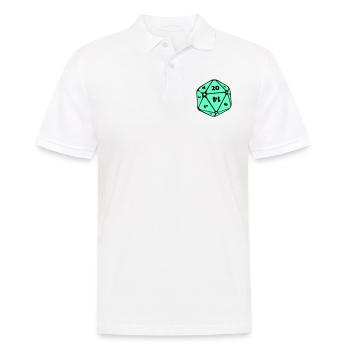 Cube - Men's Polo Shirt - white - Front - Kai (181cm)