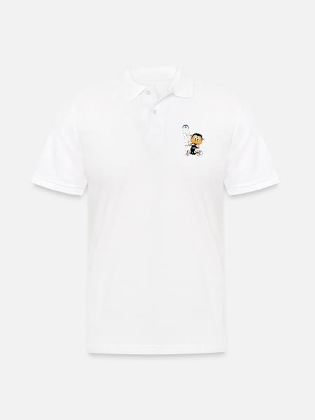 SCHAF - KITE - KITER - KITESURFER - KIND - BABY - Männer Poloshirt - Weiß