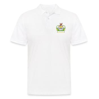 KÄNGURU - FUßBALL - AUSTRALIEN - WELTMEISTERSCHAFT - Männer Poloshirt - Weiß - Vorne - Kai (181cm)