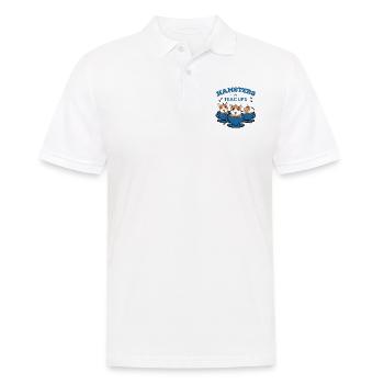 Hamsters And Teacups Animal Lover Pet Owner Hamste - Männer Poloshirt - Weiß - Vorne - Kai (181cm)