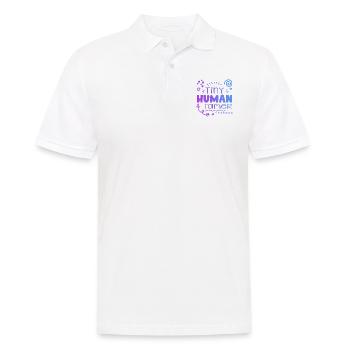 Tiny Human Tamer Daycare Provider Babysitting Dayc - Männer Poloshirt - Weiß - Vorne - Kai (181cm)