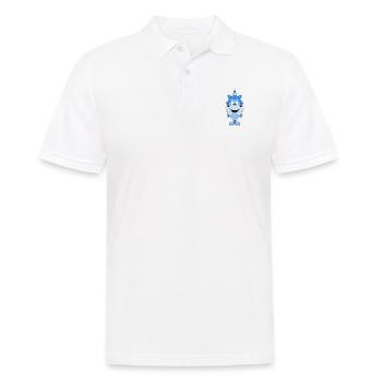 EINHORN - SUPER - GUT - KIND - BABY - TIERISCH - Männer Poloshirt - Weiß - Vorne - Kai (181cm)