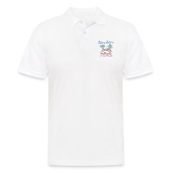 Libéré Délivré Retraité idée cadeau retraite - Polo Homme - blanc - Devant - Kai (181cm)