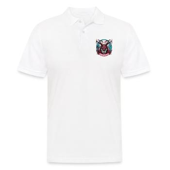 Logo de Noël Krampus - Polo Homme - blanc - Devant - Kai (181cm)