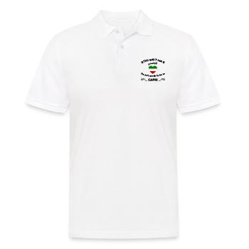 Le voyage à Capri - Polo Homme - blanc - Devant - Kai (181cm)