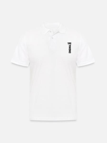 1990 Anniversary Gift 1990 Limited Edition 1990 - Men's Polo Shirt - white