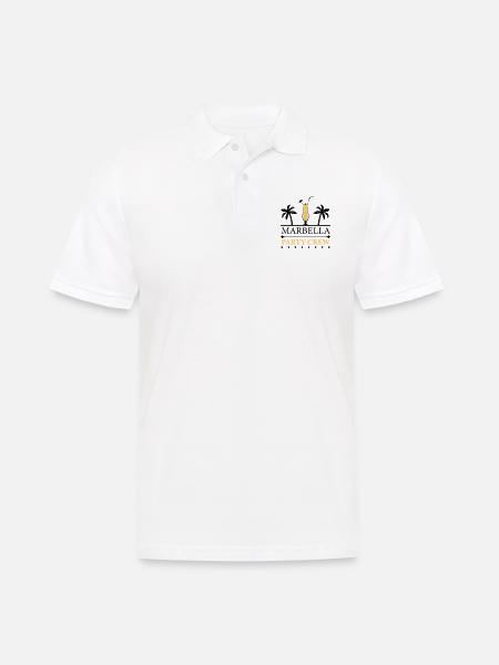 Equipaggio della festa di Marbella - Polo da uomo - bianco