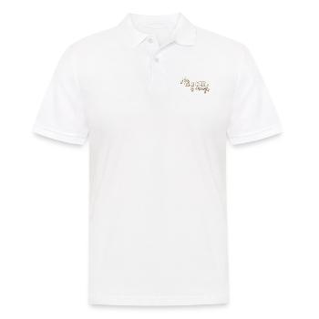 Conception chrétienne Sa grâce est suffisante - Polo Homme - blanc - Devant - Kai (181cm)