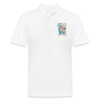 Renter O'Fishally Retired 2022 Rente Angeln Angler - Männer Poloshirt - Weiß - Vorne - Kai (181cm)
