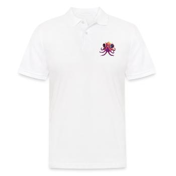 Animaux mignons Enfants Fantaisie de bébé - Polo Homme - blanc - Devant - Kai (181cm)