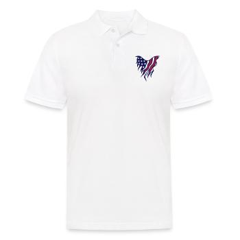 foulard americain drapeau 0 - Polo Homme - blanc - Devant - Kai (181cm)