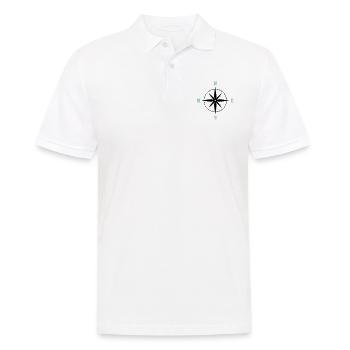boussole 02 - Polo Homme - blanc - Devant - Kai (181cm)