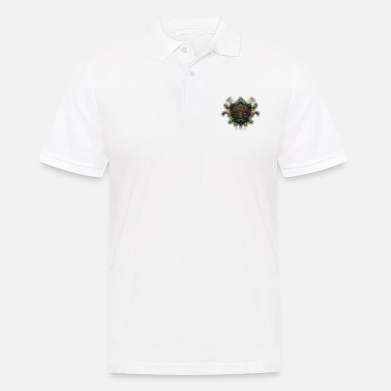 Pepe Panter 2 - Männer Poloshirt - Weiß