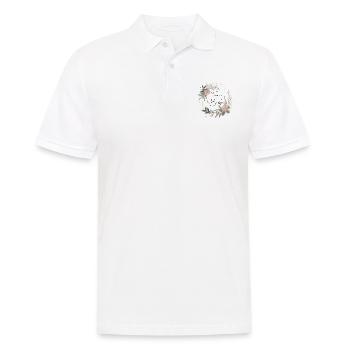Épouse de l’équipe - Polo Homme - blanc - Devant - Kai (181cm)