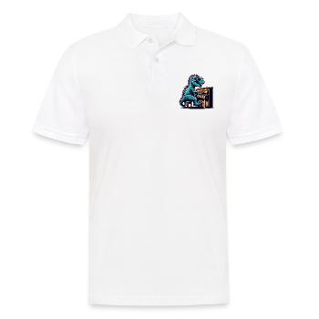 Conception de mélomane de pianiste de dinosaure - Polo Homme - blanc - Devant - Kai (181cm)