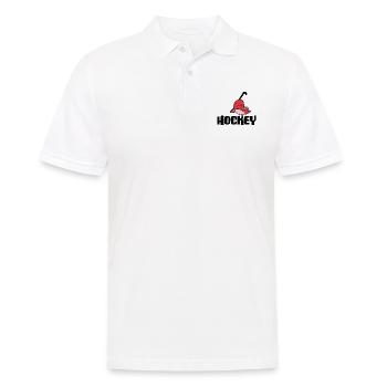 field hockey field hockey hockey hockey players - Men's Polo Shirt - white - Front - Kai (181cm)