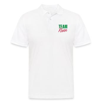 L’équipe Nice - Polo Homme - blanc - Devant - Kai (181cm)