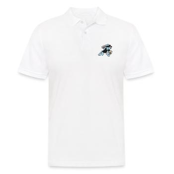 Rabbit Thief Hasen Räuber - Männer Poloshirt - Weiß - Vorne - Kai (181cm)