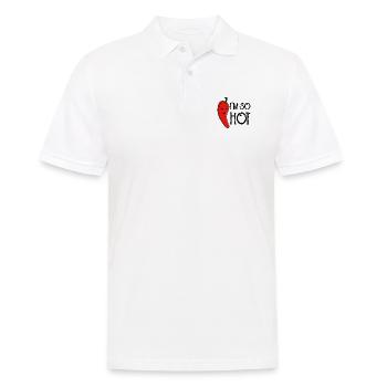 Piment fort piment - Polo Homme - blanc - Devant - Kai (181cm)