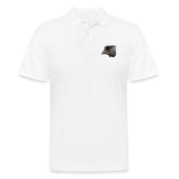 Wild boar Wild boar Pig Sow Pigs - Men's Polo Shirt - white - Front - Kai (181cm)