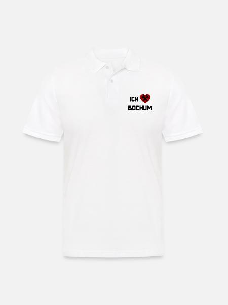 Die Bochum Fans - Männer Poloshirt - Weiß