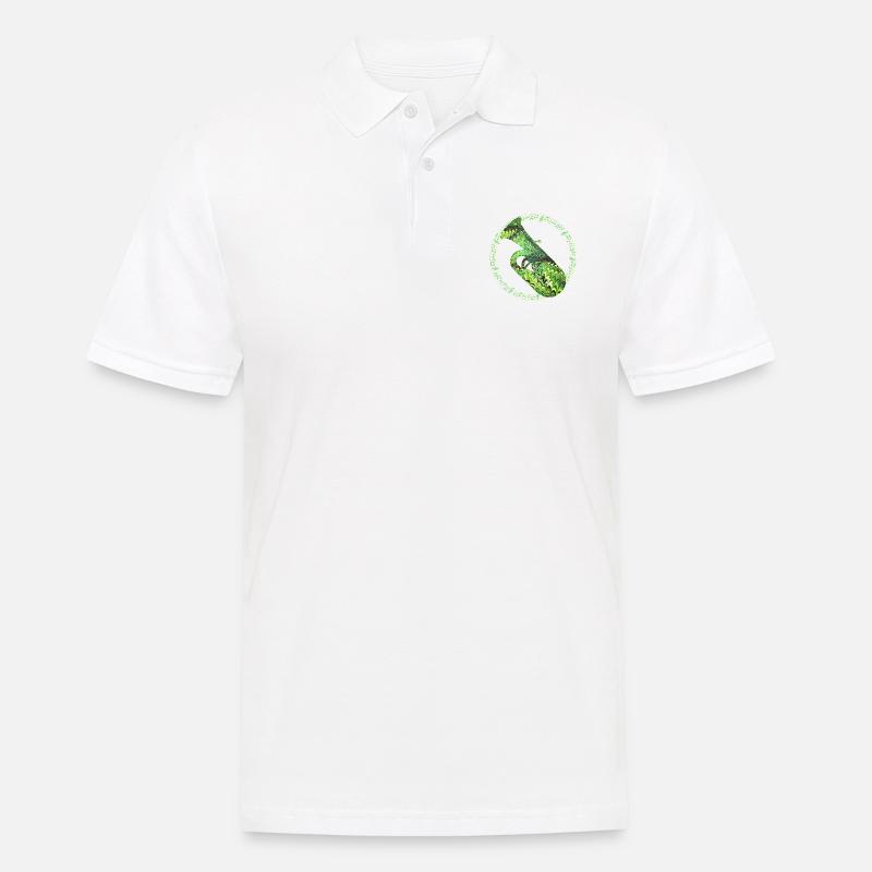 Tuba E 35 - Polo Homme - blanc