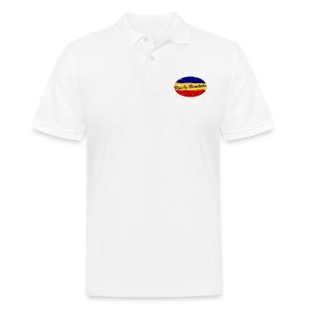 The Romanians - Men's Polo Shirt - white - Front - Kai (181cm)
