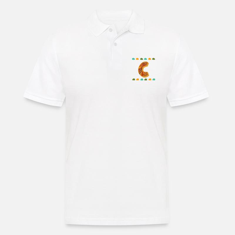 Hérisson E 22 C - Polo Homme - blanc