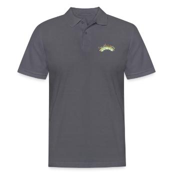 Priez sans cesse - Polo Homme - charbon - Devant - Nico (186cm)