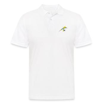 Drachen Fliegen, Hang Gliding - Männer Poloshirt - Weiß - Vorne - Kai (181cm)