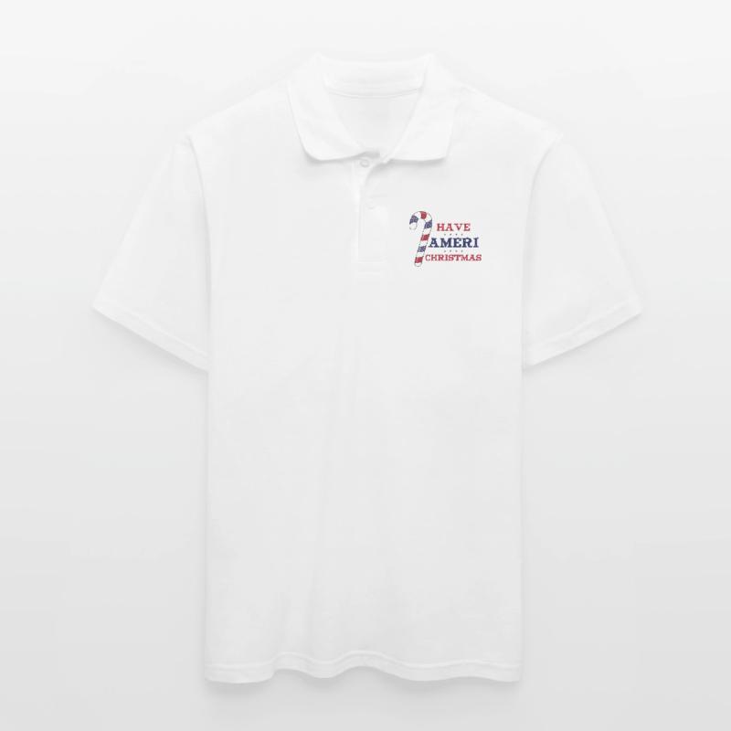 Have Ameri Christmas Männer Poloshirt