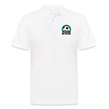 Fußball Männer Mannschaft Bier Saufen Verein - Männer Poloshirt - Weiß - Vorne - Kai (181cm)