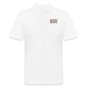Chemiker Physik Boss PSE Team cooles Element - Männer Poloshirt - Weiß - Vorne - Kai (181cm)