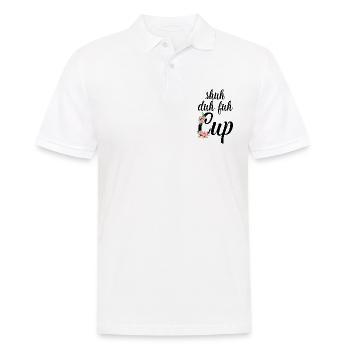 Shuh Duh Fuh Pokal - Männer Poloshirt - Weiß - Vorne - Kai (181cm)