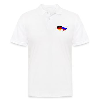 L’amour russe allemand - Polo Homme - blanc - Devant - Kai (181cm)