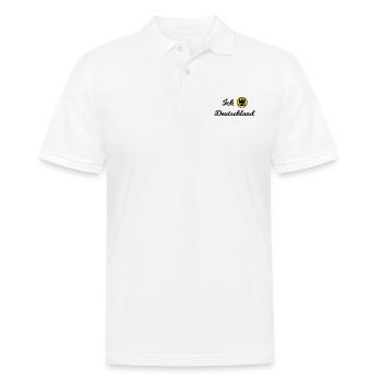 For the Germans - Men's Polo Shirt - white - Front - Kai (181cm)