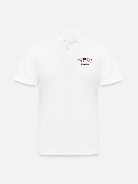 Mein Frankenland - Männer Poloshirt - Weiß