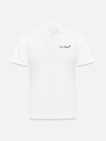 MAÎTRESSE. MERCI. MERCI MAÎTRESSE - Polo Homme - blanc