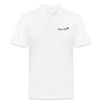 BONNE FÊTE. FÊTE DES MÈRES. FÊTE DES PÈRES. FÊTE - Polo Homme - blanc - Devant - Kai (181cm)