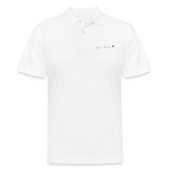 RETRAITE. BONNE RETRAITE. JOYEUSE RETRAITE - Polo Homme - blanc - Devant - Kai (181cm)