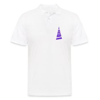 Christmas Tree - Weihnachtsbaum - Weihnachten - Men's Polo Shirt - white - Front - Kai (181cm)