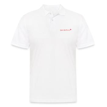 BONNE FÊTE MAMAN. MAMAN. FÊTE DES MÈRES. JE T'AIME - Polo Homme - blanc - Devant - Kai (181cm)